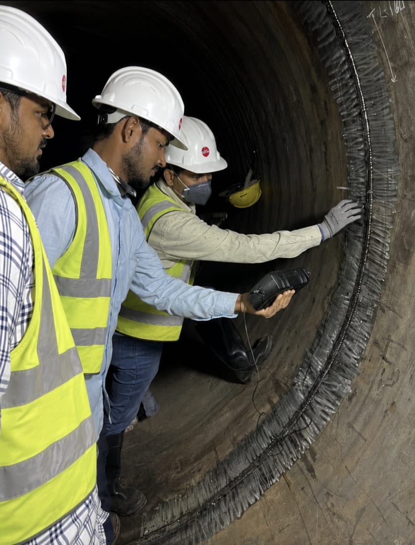 Tunnel weld inspection